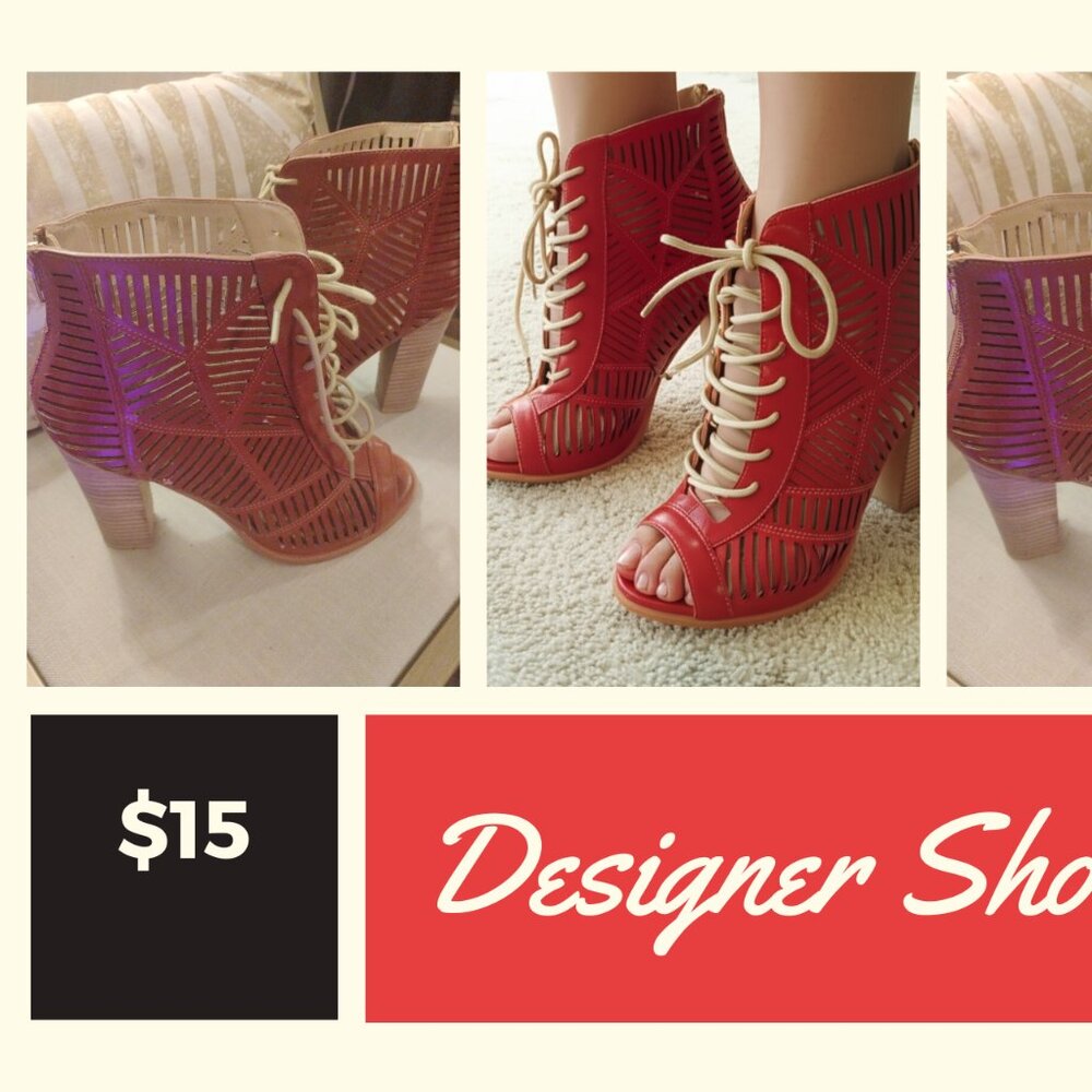 Glamorous bargains designer shoe special $15
